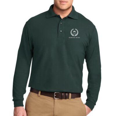    - Long Sleeve Silk Touch™ Polo Thumbnail